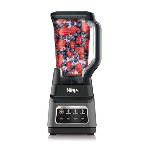 Ninja Professional Plus Blender with Auto-iQ | Smoothie and Ice Cream Maker, Frozen Drink Mixer, Margarita Machine | 3 Auto-iQ Presets, 1400W, 72-oz. Total Crushing Pitcher | Dark Grey | BN701 - My Kitchen Products