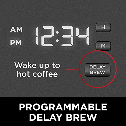 Ninja (Refurbished) 12-Cup Programmable Brewer CE251 Coffee Maker, 60 oz, Black/Stainless Steel (Renewed) - My Kitchen Products