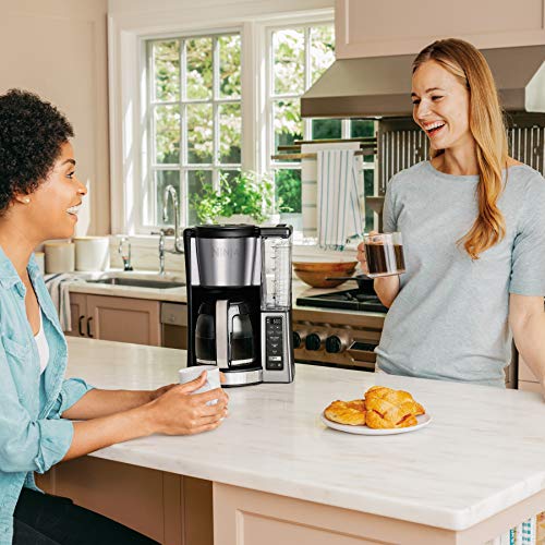 Ninja (Refurbished) 12-Cup Programmable Brewer CE251 Coffee Maker, 60 oz, Black/Stainless Steel (Renewed) - My Kitchen Products