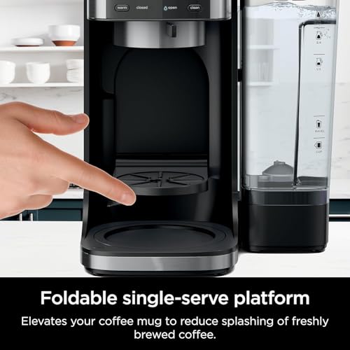 Ninja (Refurbished) Drip Coffee Maker | DualBrew Pro Hot & Iced Coffee | Compatible with K-Cup Pods | 3 Brew Styles (Classic, Rich, & Iced) | 60oz Removable Reservoir & Dishwasher Safe | (Renewed) - My Kitchen Products