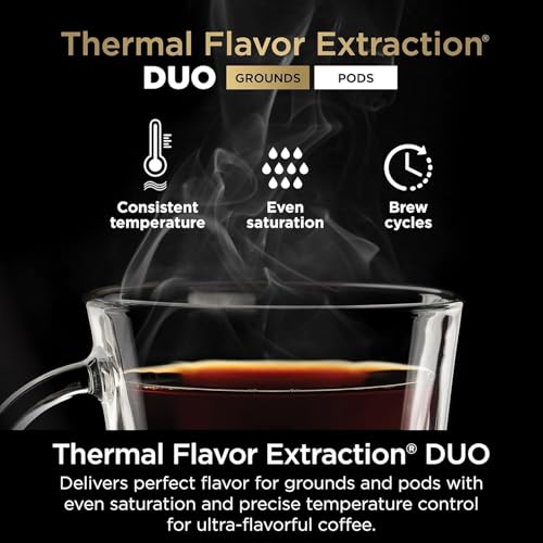 Ninja (Refurbished) Drip Coffee Maker | DualBrew Pro Hot & Iced Coffee | Compatible with K-Cup Pods | 3 Brew Styles (Classic, Rich, & Iced) | 60oz Removable Reservoir & Dishwasher Safe | (Renewed) - My Kitchen Products