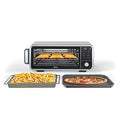 Ninja (Refurbished) SP201/FT205CO Digital Air Fry Pro Countertop 8-in-1 Oven with Extended Height, XL Capacity, Flip Up & Away, Basket, Wire Rack Crumb Tray, Silver, Black (Renewed) - My Kitchen Products
