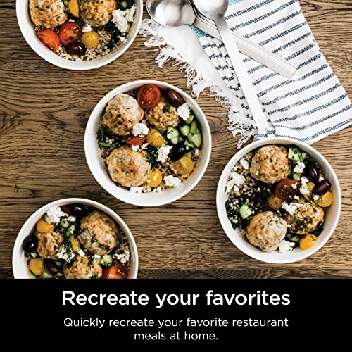 Ninja SF301 Speedi Rapid Cooker & Air Fryer, 6-Quart Capacity, 12-in-1 Functions to Steam, Bake, Roast, Sear, Sauté, Slow Cook, Sous Vide & More, 15-Minute Speedi Meals All In One Pot, Sea Salt Gray - My Kitchen Products