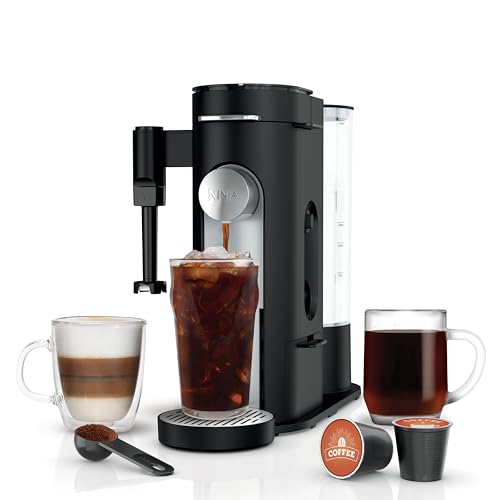 Ninja Single Serve Coffee Maker - Combo Machine, K-Cup Pods and Grounds - My Kitchen Products