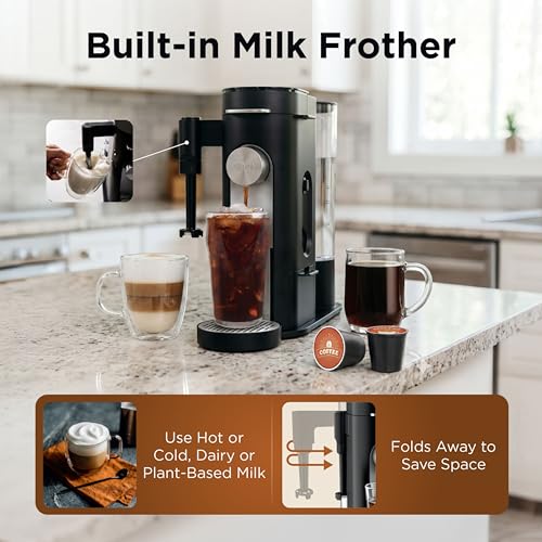 Ninja Single Serve Coffee Maker - Combo Machine, K-Cup Pods and Grounds - My Kitchen Products