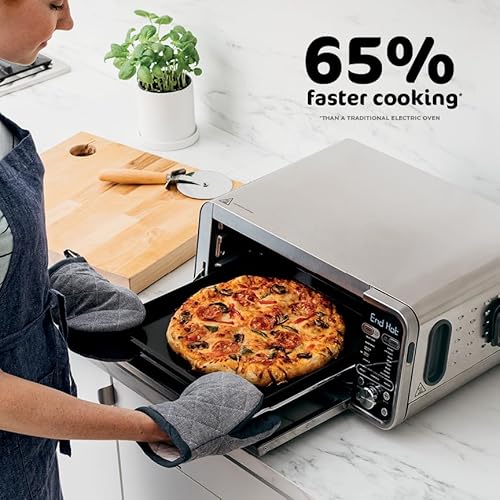 Ninja, Toaster Oven, Air Fryer, Thermometer, Toaster Oven Air Fryer Combo, Stainless Steel, Quick meals, Fries, Frozen Food, Air Fry, Dehydrate, Reheat, 13-in-1,Less Oil, Flip Away Oven, Foodi, SP351 - My Kitchen Products