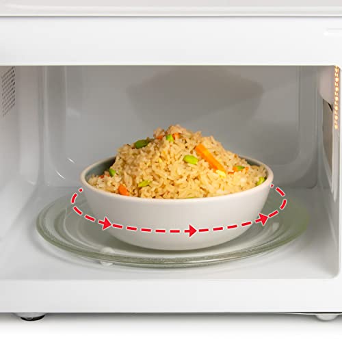 Nostalgia Countertop Microwave Oven with Easy Clean Interior - Retro Microwave with LED Display & Child Lock- Compact 0.7 Cu. Ft. Oven With 12 Pre-Programmed Settings for Quick Cooking- 700-Watts-Pink - My Kitchen Products