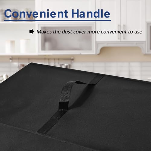 NUENSS-ROR Coffee Maker Dust Cover for Ninja Coffee Maker CFN601/CM401/CM371, Heavy Duty Waterproof Dust-Proof Coffee Maker Protective Cover, Dust cover with Handle and Easy to Clean (Black) - My Kitchen Products
