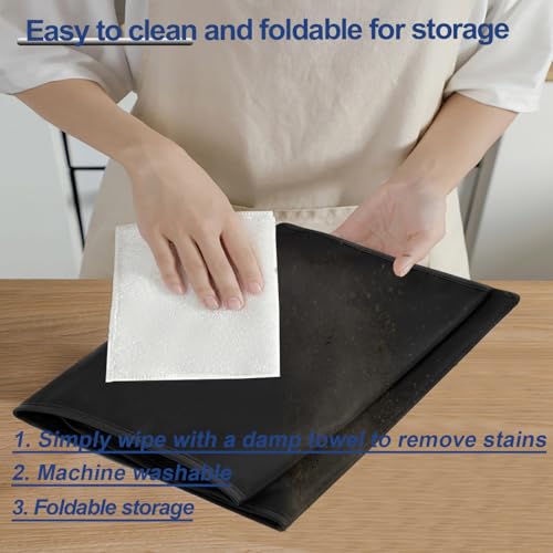 NUENSS-ROR Coffee Maker Dust Cover for Ninja Coffee Maker CFN601/CM401/CM371, Heavy Duty Waterproof Dust-Proof Coffee Maker Protective Cover, Dust cover with Handle and Easy to Clean (Black) - My Kitchen Products