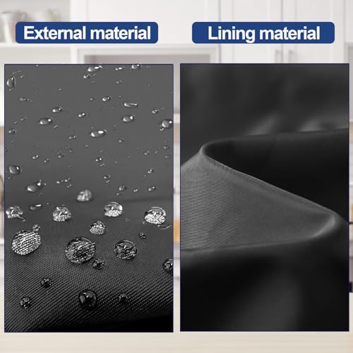 NUENSS-ROR Coffee Maker Dust Cover for Ninja Coffee Maker CFN601/CM401/CM371, Heavy Duty Waterproof Dust-Proof Coffee Maker Protective Cover, Dust cover with Handle and Easy to Clean (Black) - My Kitchen Products