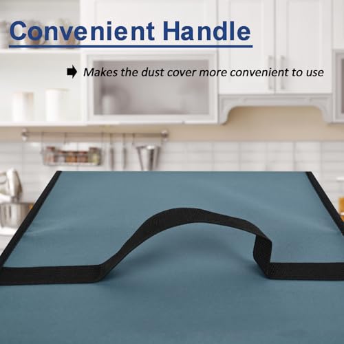 NUENSS-ROR Coffee Maker Dust Cover for Ninja Pod & Grounds Specialty Single-Serve Coffee Maker PB051/PB051GB/PB051SG/PB051ST, Heavy Duty Waterproof Coffee Machine Protective Cover Case (Lake Blue) - My Kitchen Products