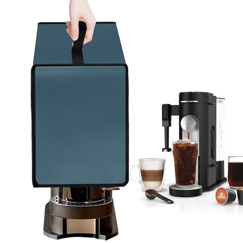 NUENSS-ROR Coffee Maker Dust Cover for Ninja Pod & Grounds Specialty Single-Serve Coffee Maker PB051/PB051GB/PB051SG/PB051ST, Heavy Duty Waterproof Coffee Machine Protective Cover Case (Lake Blue) - My Kitchen Products