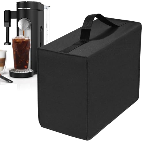 NUENSS-ROR Coffee Maker Dust Cover for Ninja Pod & Grounds Specialty Single-Serve Coffee Maker PB051/PB051GB/PB051SG/PB051ST, Heavy Duty Waterproof Coffee Machine Protective Cover Case (Black) - My Kitchen Products