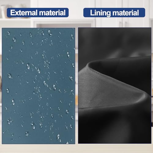 NUENSS-ROR Coffee Maker Dust Cover for Ninja Pod & Grounds Specialty Single-Serve Coffee Maker PB051/PB051GB/PB051SG/PB051ST, Heavy Duty Waterproof Coffee Machine Protective Cover Case (Lake Blue) - My Kitchen Products