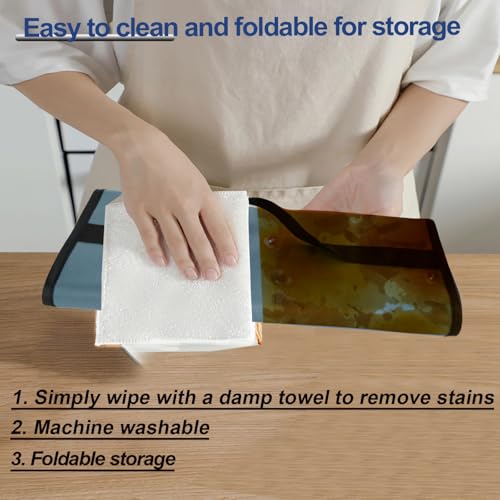 NUENSS-ROR Coffee Maker Dust Cover for Ninja Pod & Grounds Specialty Single-Serve Coffee Maker PB051/PB051GB/PB051SG/PB051ST, Heavy Duty Waterproof Coffee Machine Protective Cover Case (Lake Blue) - My Kitchen Products