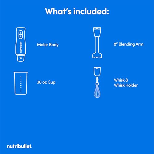nutribullet Lite Immersion Blender Dark Gray - My Kitchen Products