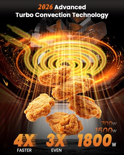 Nuwave Brio Plus Air Fryer 8 Qt, New & Improved, PFAS-FREE, 7 Digital One-Touch Cook Functions that AIR FRY, BAKE, ROAST, DEHYDRATE, TOAST, REHEAT, PREHEAT, 150 Presets, 50°F~400°F (Deep Blue) - My Kitchen Products