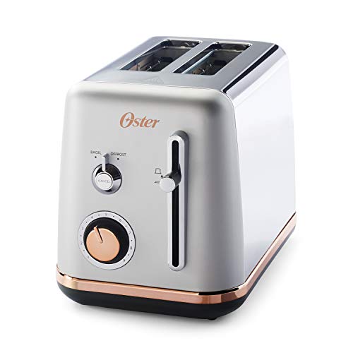 Oster 2 Slice Toaster, Metropolitan Collection with Rose Gold Accents - My Kitchen Products