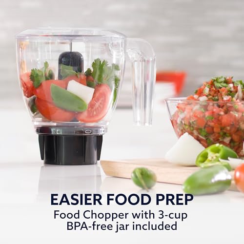 Oster Classic Series 16-Speed Blender with Food Chopper & 6-Cup Glass Jar, Countertop Kitchen Blender, Brushed Nickel - My Kitchen Products