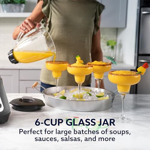 Oster® Classic Series 8-Speed Blender with 6-Cup Glass Jar, Gray - My Kitchen Products