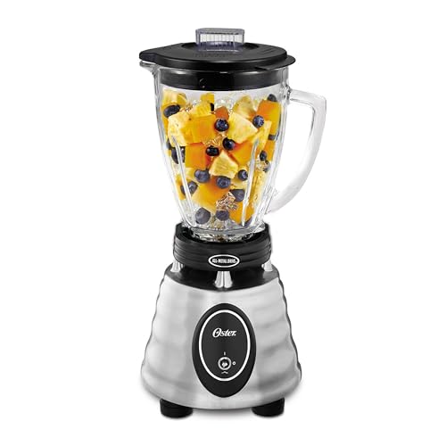 Oster Classic Series Heritage Blender with 6-Cup Glass Jar, 1000 Peak Watts, 600 Rated