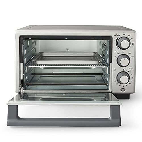 Oster Compact Countertop Oven With Air Fryer, Stainless Steel - My Kitchen Products