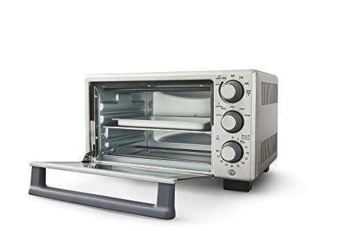 Oster Compact Countertop Oven With Air Fryer, Stainless Steel - My Kitchen Products
