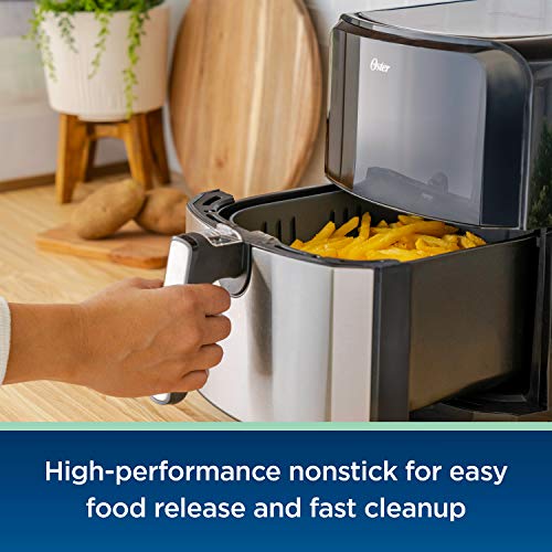 Oster DiamondForce Nonstick XL 5 Quart Digital Air Fryer, 8 Functions with Digital Touchscreen - My Kitchen Products