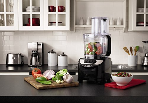 Oster FPSTFP1355 2-Speed 10-Cup Food Processor, 500-watt, Black - My Kitchen Products