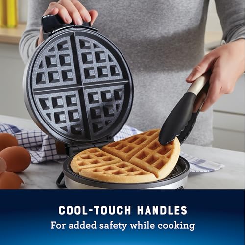 Oster Nonstick Belgian Waffle Maker, Nonstick Ceramic Waffle Iron - My Kitchen Products