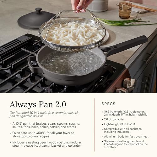 Our Place Cookware Set - 13-Piece Kit Including the Always Pan, Perfect Pot and Spatulas | Multifunctional, Toxin-Free Nonstick | Heat Safe up to 450°F | Oven, Stove, Induction Compatible | Steam - My Kitchen Products
