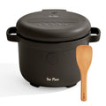 Our Place Rice Cooker | Compact Rice Cooker 3-Cup Uncooked / 6-Cup Cooked with Ceramic Nonstick Inner Pot | Fuzzy Logic Multi-Cooker for White & Brown Rice, Oatmeal & Grains | Delay Timer & Auto Keep Warm | Char - My Kitchen Products