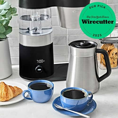 OXO Brew 9-Cup Coffee Maker – Stainless Steel, Programmable Coffee Machine with Single Serve or Full Carafe Options, SCA Certified Home Brewer - My Kitchen Products