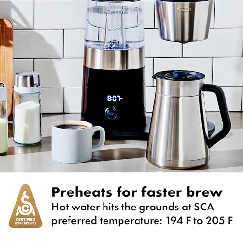 OXO Brew 9-Cup Coffee Maker – Stainless Steel, Programmable Coffee Machine with Single Serve or Full Carafe Options, SCA Certified Home Brewer - My Kitchen Products