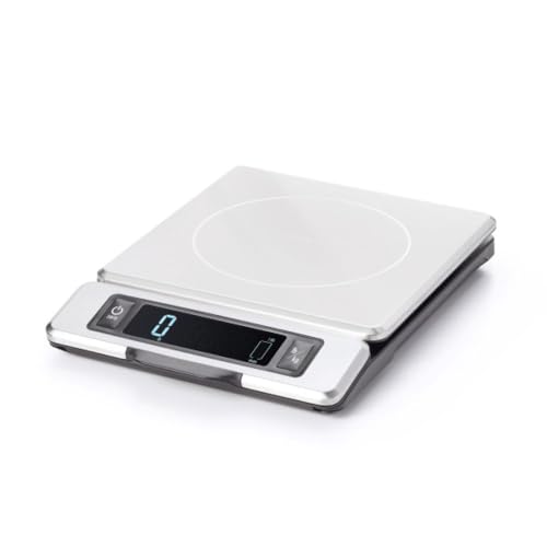 OXO Good Grips 11-Pound Stainless Steel Kitchen Scale with Pull-Out Display - Black - My Kitchen Products