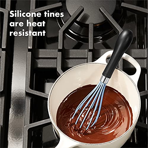 OXO Good Grips 2-Piece Silicone Whisk Set and OXO Good Grips 9-Inch Tongs with Silicone Heads, Black - My Kitchen Products