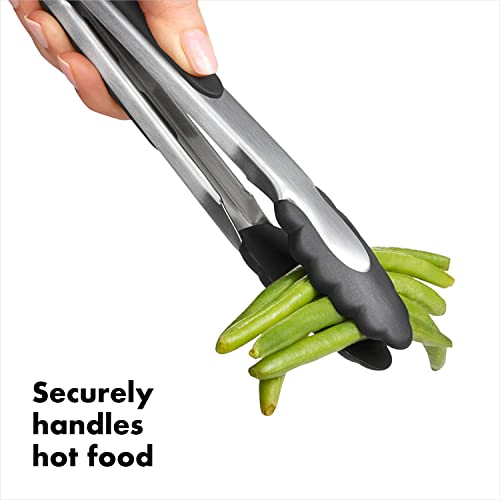 OXO Good Grips 2-Piece Tongs with Nylon Heads Set - My Kitchen Products