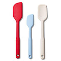 OXO Good Grips 3 Piece Silicone Spatula Set, One Size, Multi, Multicolor - My Kitchen Products