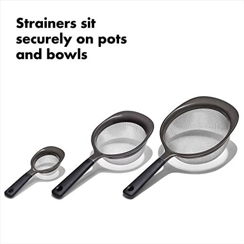 OXO Good Grips 3-Piece Strainer Set - My Kitchen Products