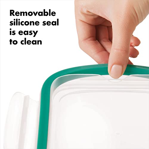 OXO Good Grips 3.5 Cup Smart Seal Airtight Glass Rectangle Food Storage Container - My Kitchen Products
