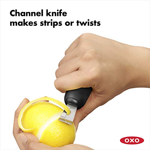 OXO Good Grips Citrus Zester With Channel Knife - My Kitchen Products