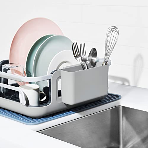 OXO Good Grips Extendable Over-The-Sink Aluminum Drying Dish Rack - My Kitchen Products