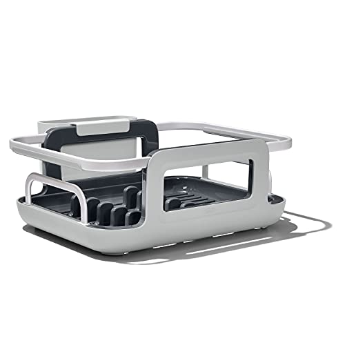 OXO Good Grips Extendable Over-The-Sink Aluminum Drying Dish Rack - My Kitchen Products