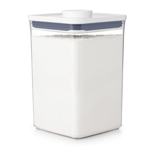 OXO, Good Grips Pop Container - 4.4 Qt/, Airtight Food Storage Containers, 142 Fl Oz - My Kitchen Products