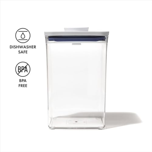 OXO, Good Grips Pop Container - 4.4 Qt/, Airtight Food Storage Containers, 142 Fl Oz - My Kitchen Products