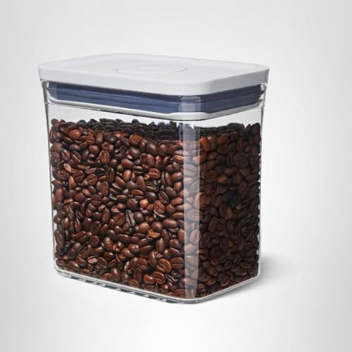 OXO Good Grips POP Container – Airtight 1.7 Qt for Coffee and More Food Storage, Rectangle, Clear - My Kitchen Products
