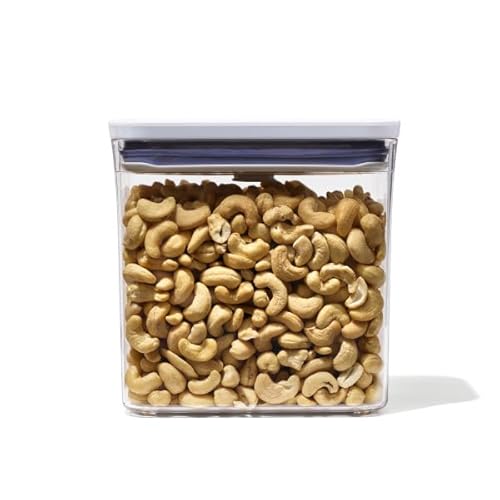 OXO Good Grips POP Container – Airtight 1.7 Qt for Coffee and More Food Storage, Rectangle, Clear - My Kitchen Products