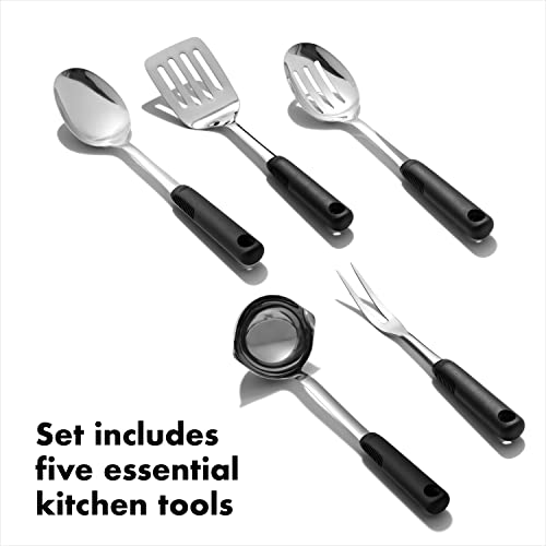 OXO Good Grips Stainless Steel Prep & Serve Kitchen Tool 6pc Set - My Kitchen Products