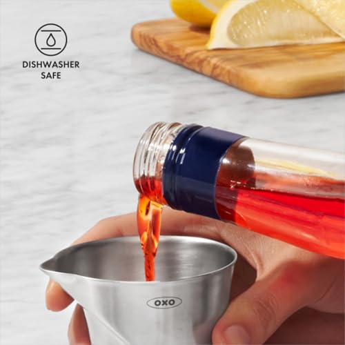 OXO SteeL Angled Measuring Jigger - My Kitchen Products