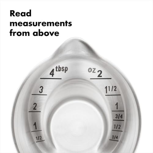 OXO SteeL Angled Measuring Jigger - My Kitchen Products